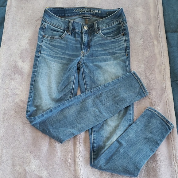 Lot of 2 American Eagle Super Stretch skinny jeans - Picture 3 of 4